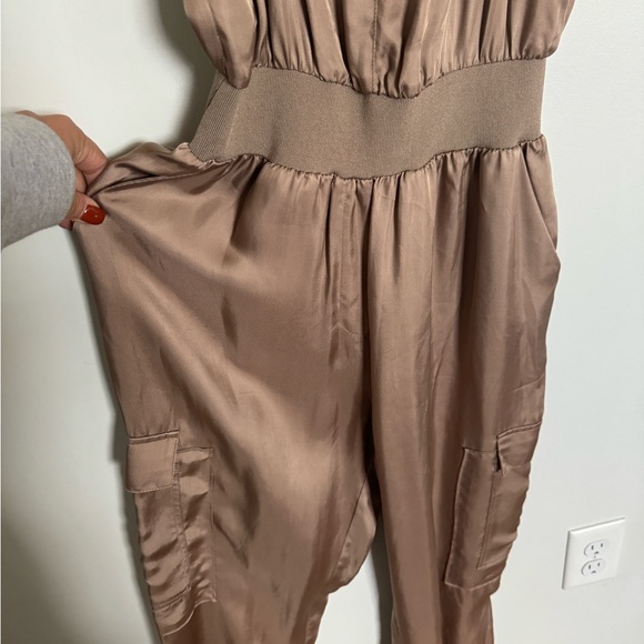 Cinq a sept amia jumpsuit in pewter - Picture 2 of 3